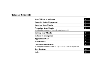 2001 Mazda B2300 Owners Manual